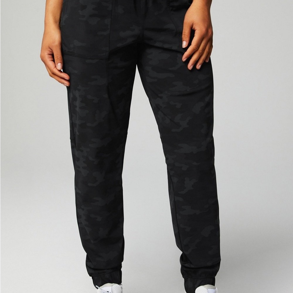 Fabletics Black Camo Joggers